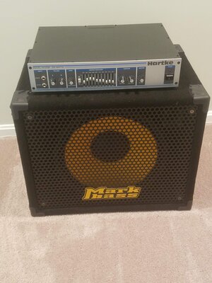 Mark Bass Traveler 151P   1X15   &  Harkte HA 2500 Head   PRICE DROP