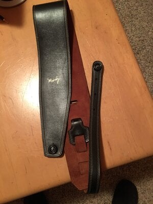 Moody leather 4" strap