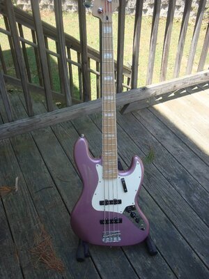 Affinity Squier Jazz body, Burgundy Mist - $90 shipped