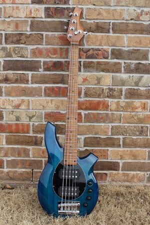 Beautiful 2014 Neptune Blue PDN Musicman Bongo 5HH