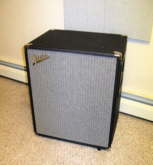 Fender Rumble 210 V3 2x10 Bass Cabinet with MDB Cover