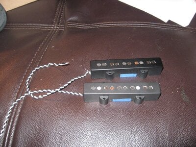 Aero JB5F type 1 jazz bass pickups for sale. 130 shipped