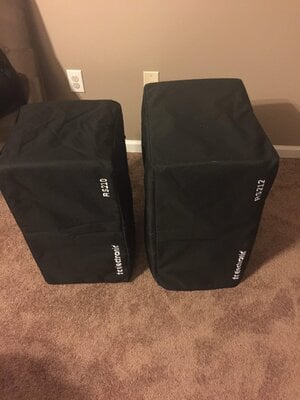 Tc Electronics RS212 & RS210 bass cabs