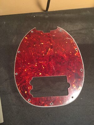 Music man stingray tort pickguard