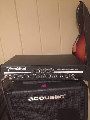 Thunderfunk 550B w/ rack ears & switch