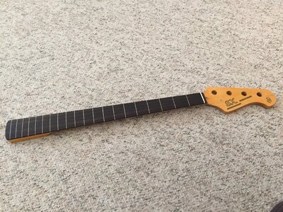 SX Lined Fretless Neck