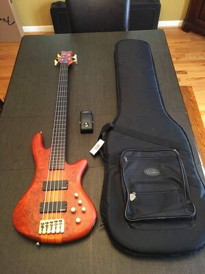 Schecter Stiletto Studio 5 Fretless