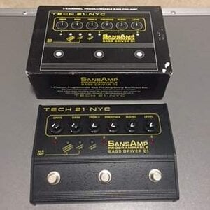 Tech 21 Sansamp Programmable Bass Driver DI