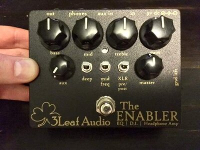 3Leaf Enabler - EQ, DI, Headphone Amp - Like New