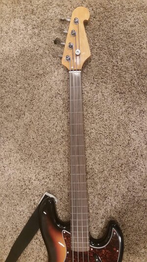 SX Fretless RW neck lined - Brand New