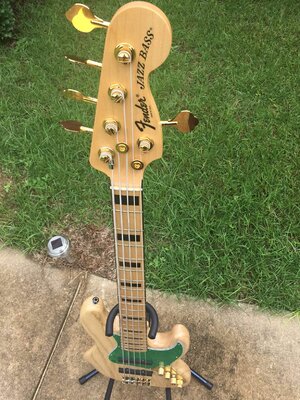 2015 American Fender Jazz Deluxe V Custom