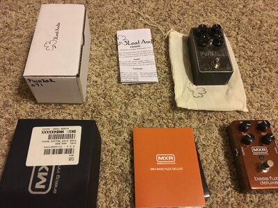 3Leaf Pwnzor / MXR Bass Fuzz Deluxe