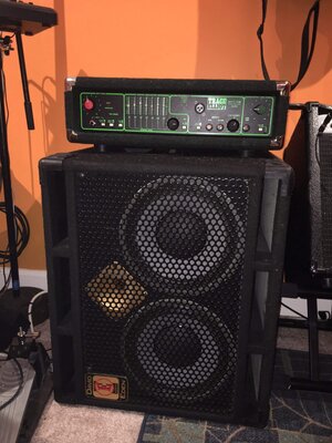 Trade fo guitar ? Eden 210 XLT cab and Trace Elliot Head.