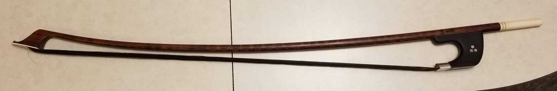 Max Kasper German snakewood bow with mammoth ivory button