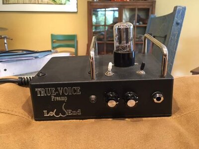 Low End True Voice Tube Preamp and vintage tubes