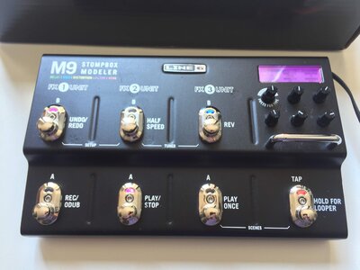 Line6 M9 (for EHX Bass MicroSynth)