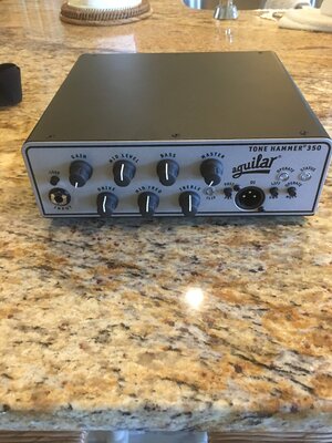 Aguilar Tonehammer 350 And bag - $315