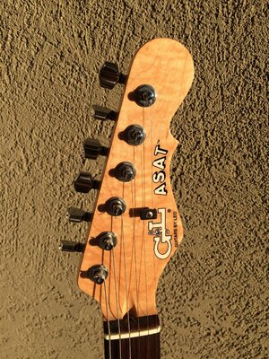 G&L ASAT Special Quilted Maple Neck for LB-100