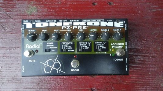 Radial Tonebone PZ Pre