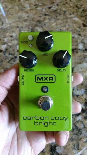 MXR Carbon Copy Bright - for sale or trade for SA Orb Mod