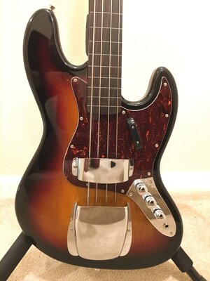 SX '62 FRETLESS JAZZ BASS