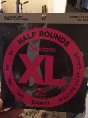 D'Addario Half Rounds