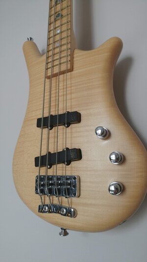 PRICE DROP! Warwick Bleached Blonde 2003 Limited Edition Thumb Bass