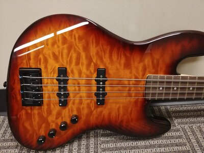 2016 Spector Coda Pro 4, Sunburst