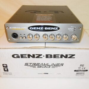 Genz Benz Streamliner 900 STM-900 900W Amp Head – Free Shipping - FSO