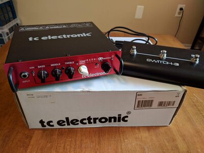 TC Electronic BH250 with Switch 3 pedal