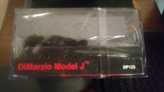 DiMarzio Model J pickups, 4 string, brand new set DP123