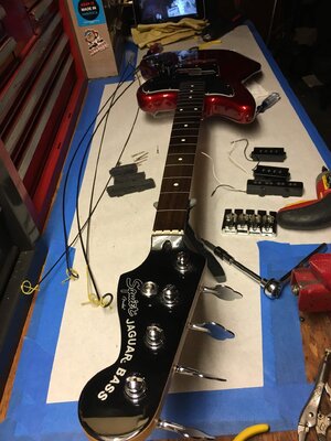 Squier SS Jag project