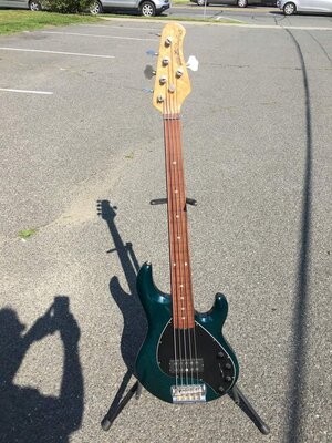 Musicman Stingray 5 with pro defret job