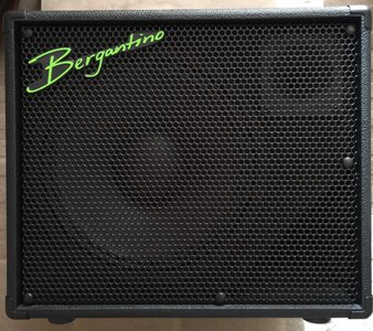 Bergantino HDN112 Cabinet w/ Cover both as new. Berg HDN 112 cab - MINT!