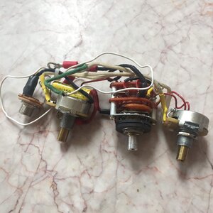 Rothstein JX5 jazz bass wiring harness