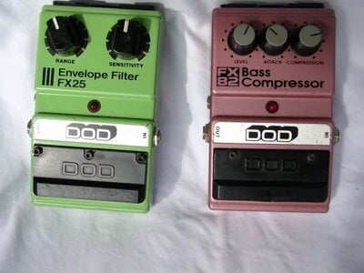 DOD FX25 env.filter & Bass compressor