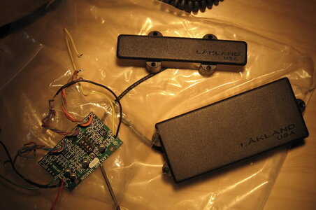 Lakland/Hanson Pickup 5strings + LH3 preamp System