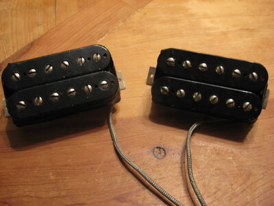 Older Gibson humbucker set