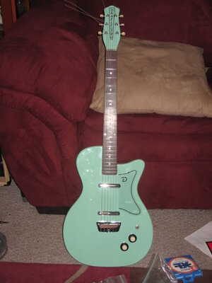 FS: Danelectro U2 Seafoam!