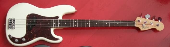 FS: 2008 Fender American Standard Precision Olympic White