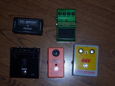 FS:Badder Bass Monkey, Opto Stomp, Korg DT-10