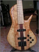 F/S F/T Benavente Single Cut 4 , Spalted Maple , stunning!!