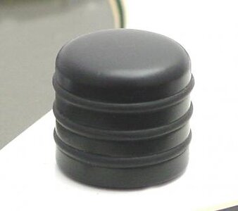 Hipshot Black O-Ring Knobs (5)