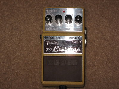 FS/FT: Fender/Boss FBM-1 Bassman pedal