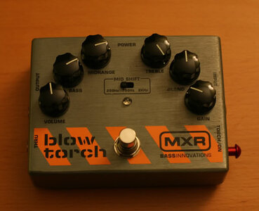 MXR Blowtorch/EBS Octabass/BBE Opto Stomp