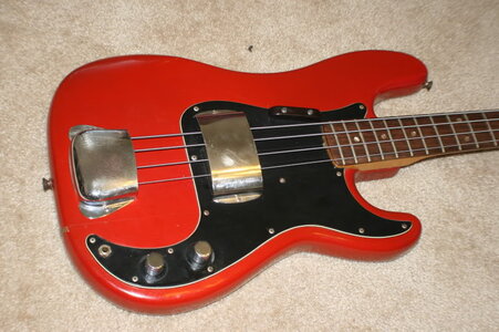 1978 FENDER P BASS ALL ORIGINAL EXCEPT THE KNOBS  price drop $999 plus shipping