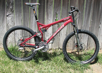 2 nice full suspension mountain bikes