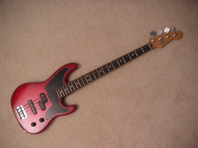 Fender Precision Special, Trans-Red: COWPOKE!