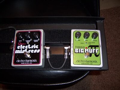 FS: EHX Bass Big Muff and Stereo Electric Mistress