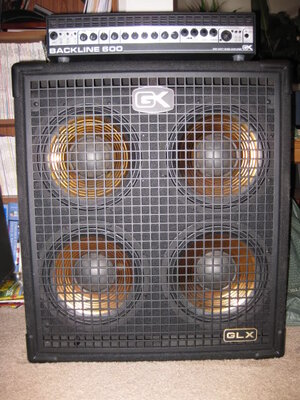 Gallien-Krueger 410GLX and Backline 600